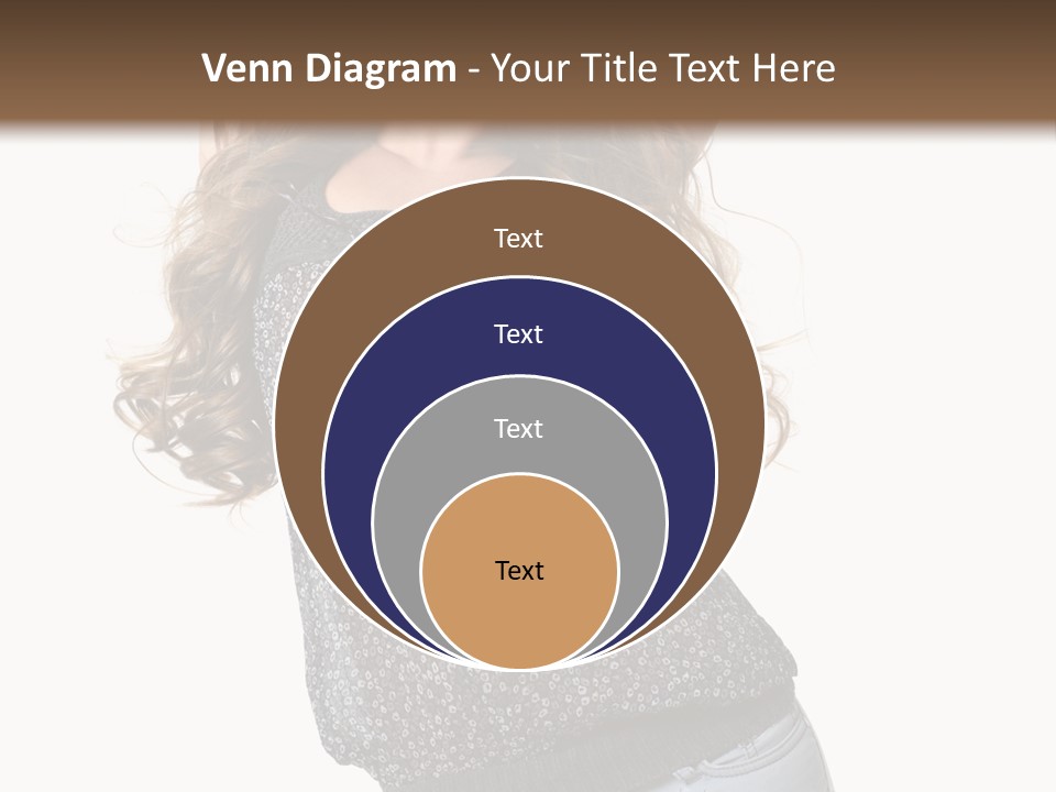 Caucasian Attractive Modern PowerPoint Template