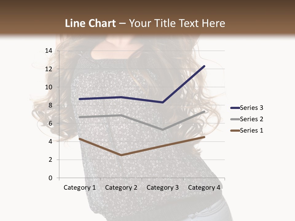 Caucasian Attractive Modern PowerPoint Template