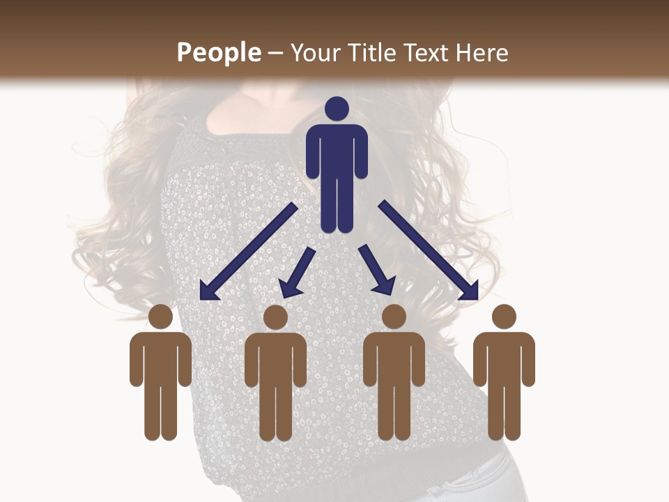 Caucasian Attractive Modern PowerPoint Template