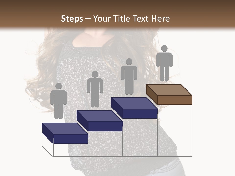Caucasian Attractive Modern PowerPoint Template