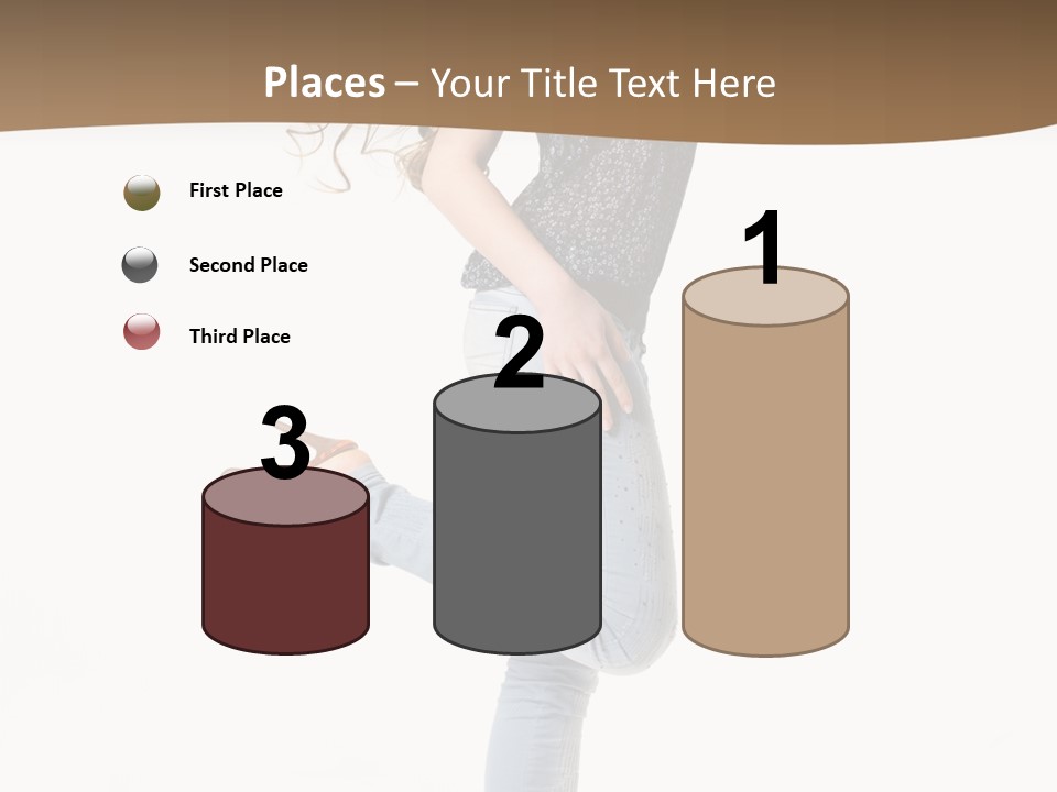 Female Full Sexy PowerPoint Template