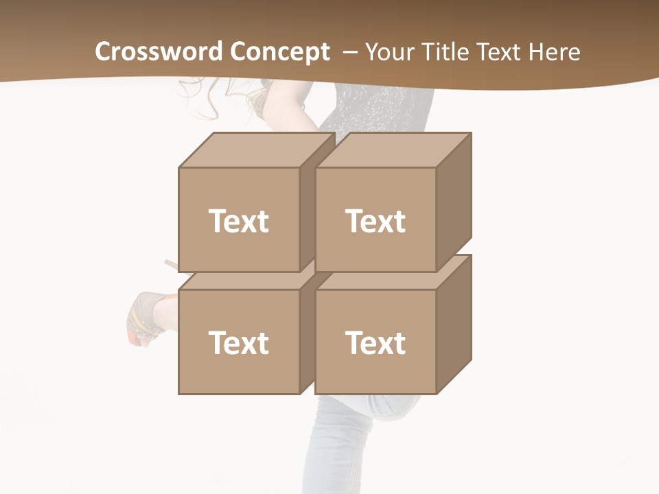 Female Full Sexy PowerPoint Template