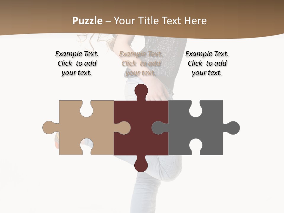 Female Full Sexy PowerPoint Template