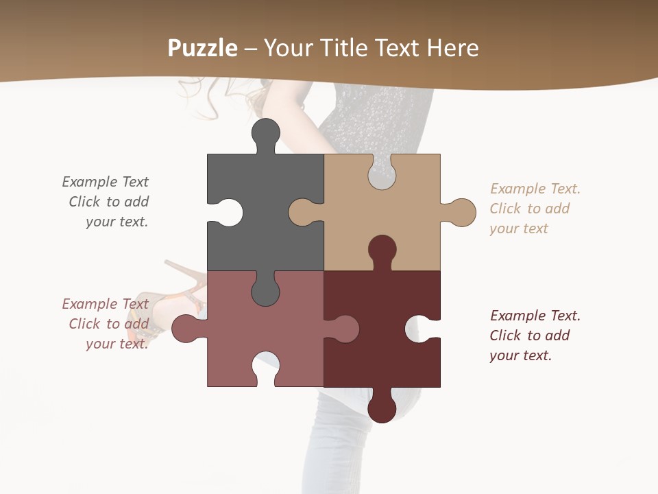 Female Full Sexy PowerPoint Template