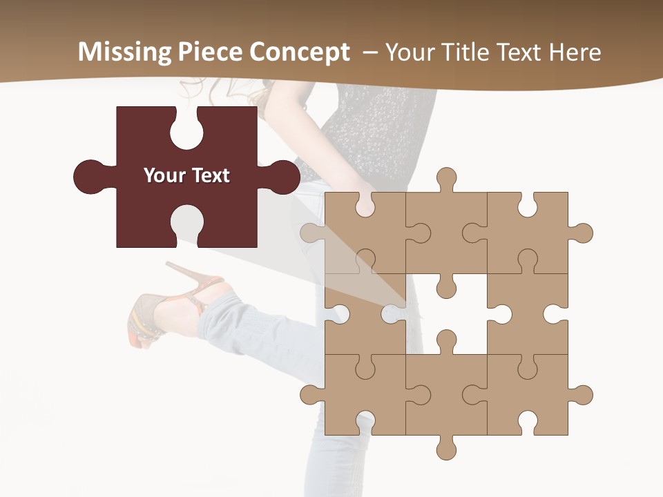 Female Full Sexy PowerPoint Template