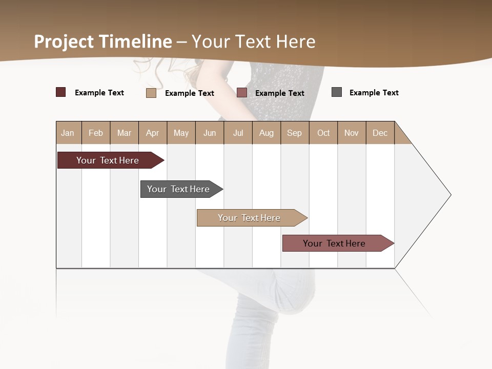 Female Full Sexy PowerPoint Template