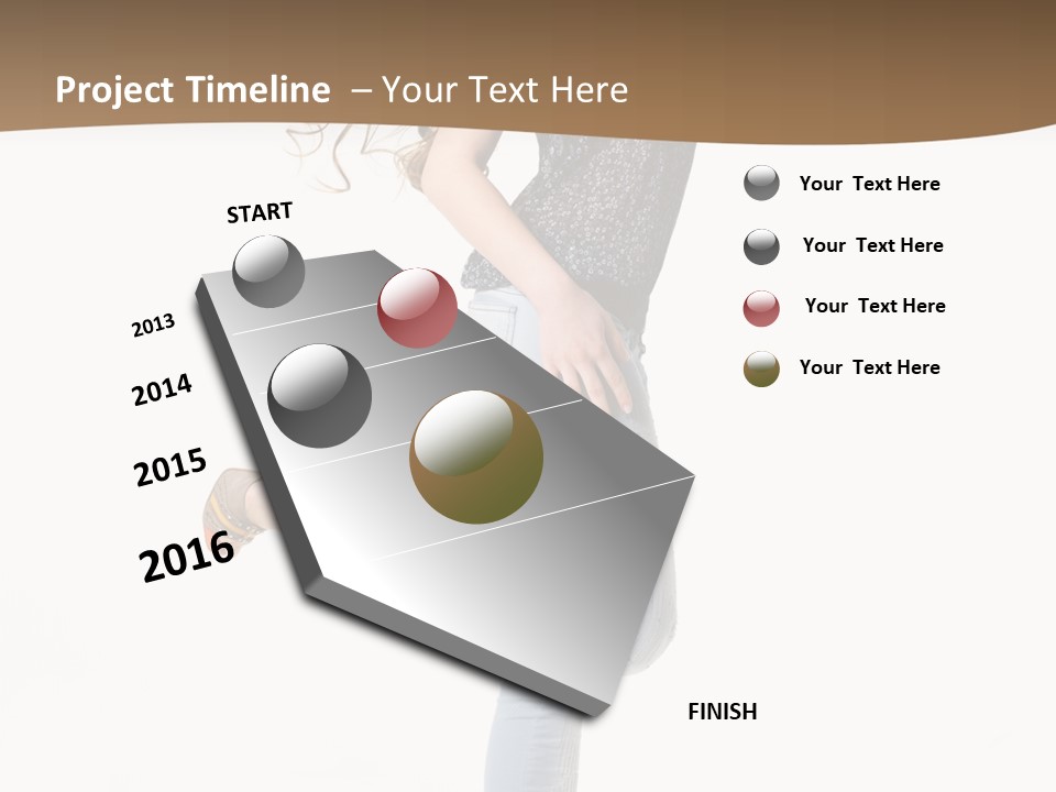 Female Full Sexy PowerPoint Template