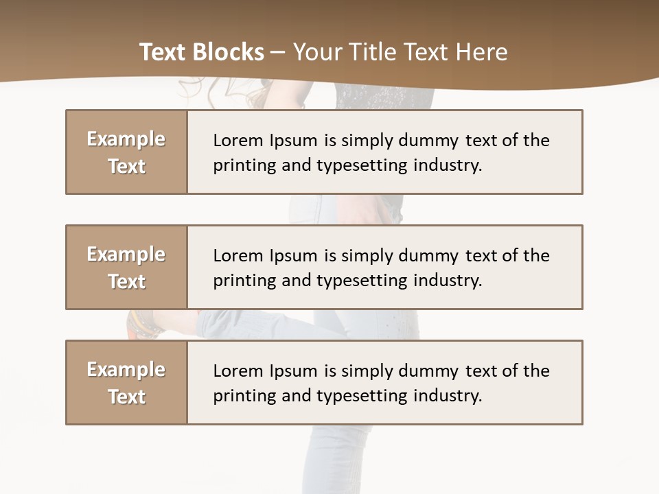 Female Full Sexy PowerPoint Template