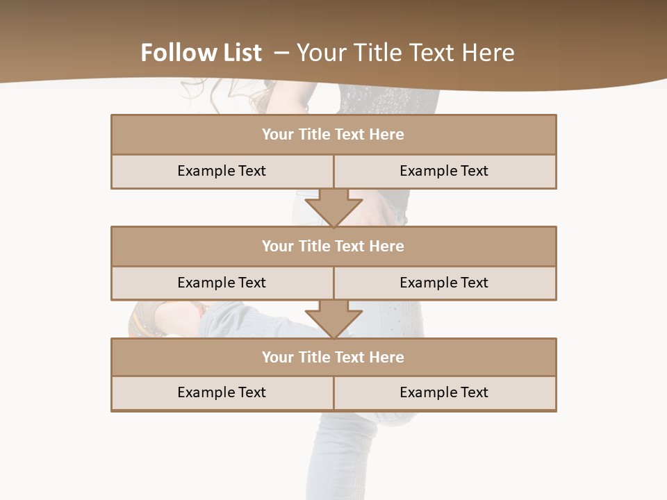 Female Full Sexy PowerPoint Template