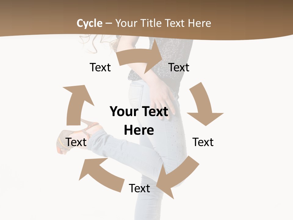 Female Full Sexy PowerPoint Template