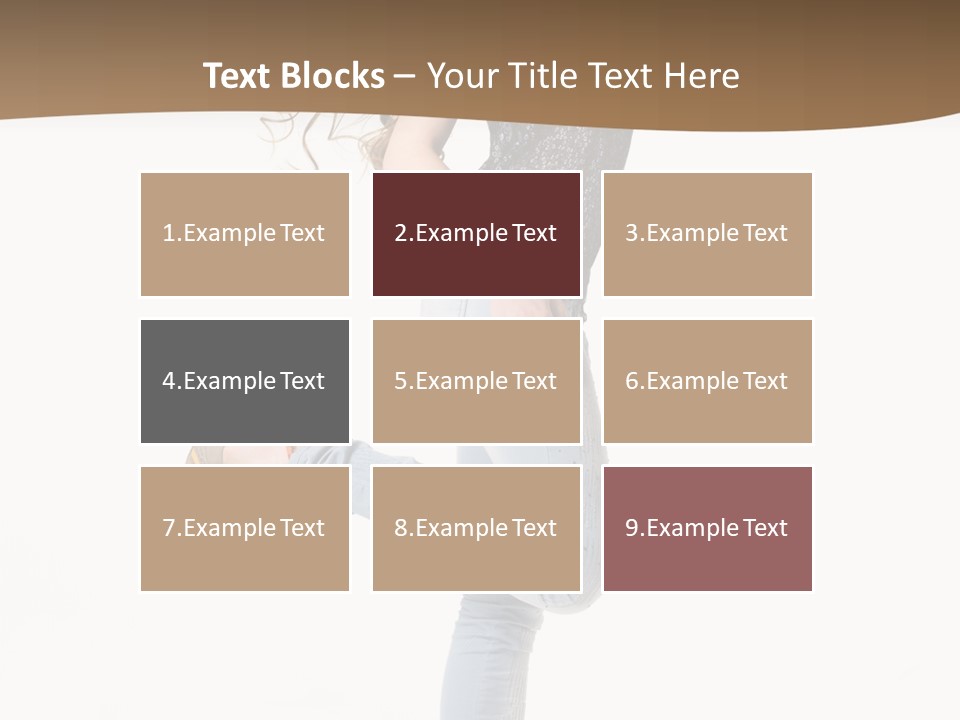 Female Full Sexy PowerPoint Template