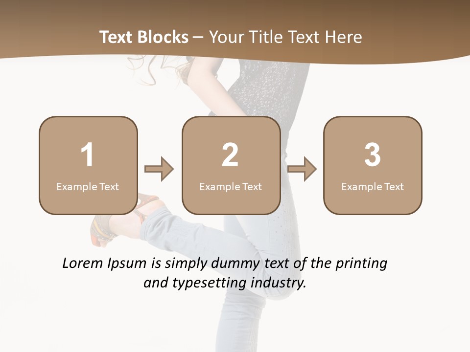 Female Full Sexy PowerPoint Template