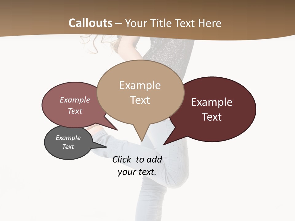 Female Full Sexy PowerPoint Template