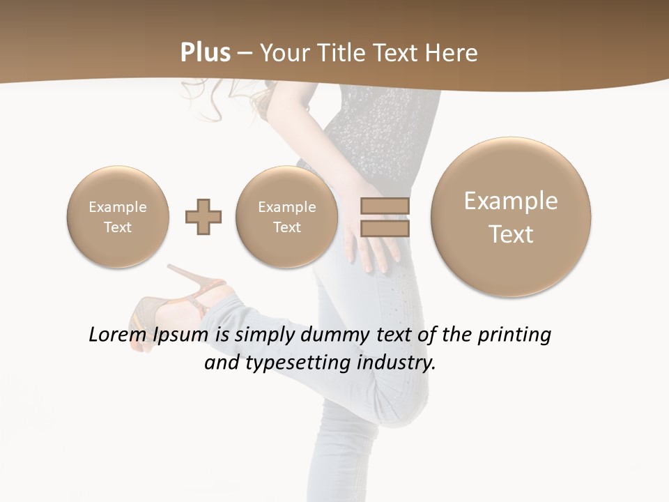 Female Full Sexy PowerPoint Template