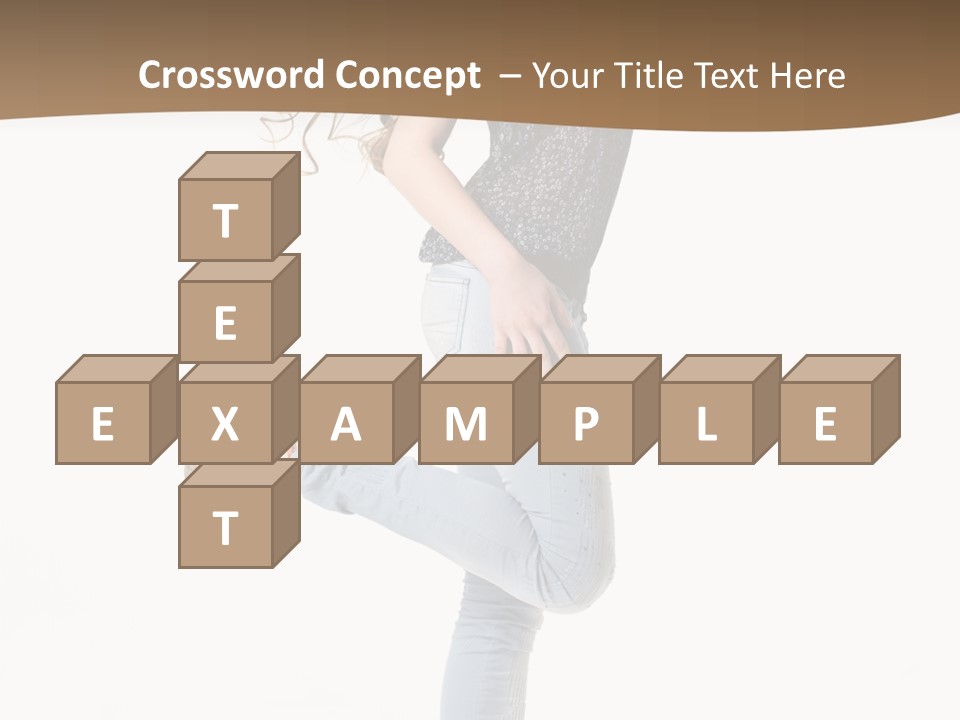 Female Full Sexy PowerPoint Template