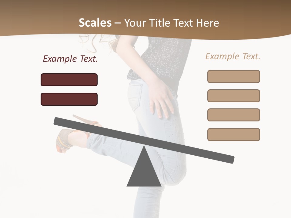 Female Full Sexy PowerPoint Template