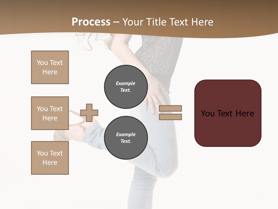 Female Full Sexy PowerPoint Template