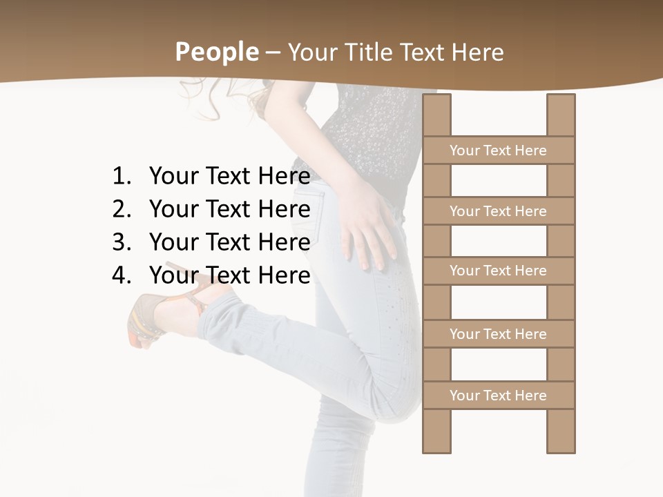 Female Full Sexy PowerPoint Template