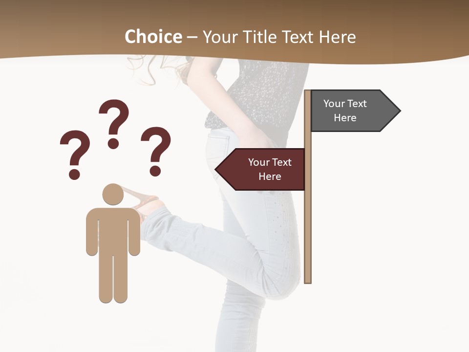 Female Full Sexy PowerPoint Template