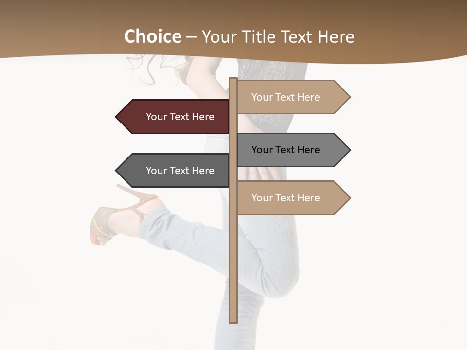 Female Full Sexy PowerPoint Template