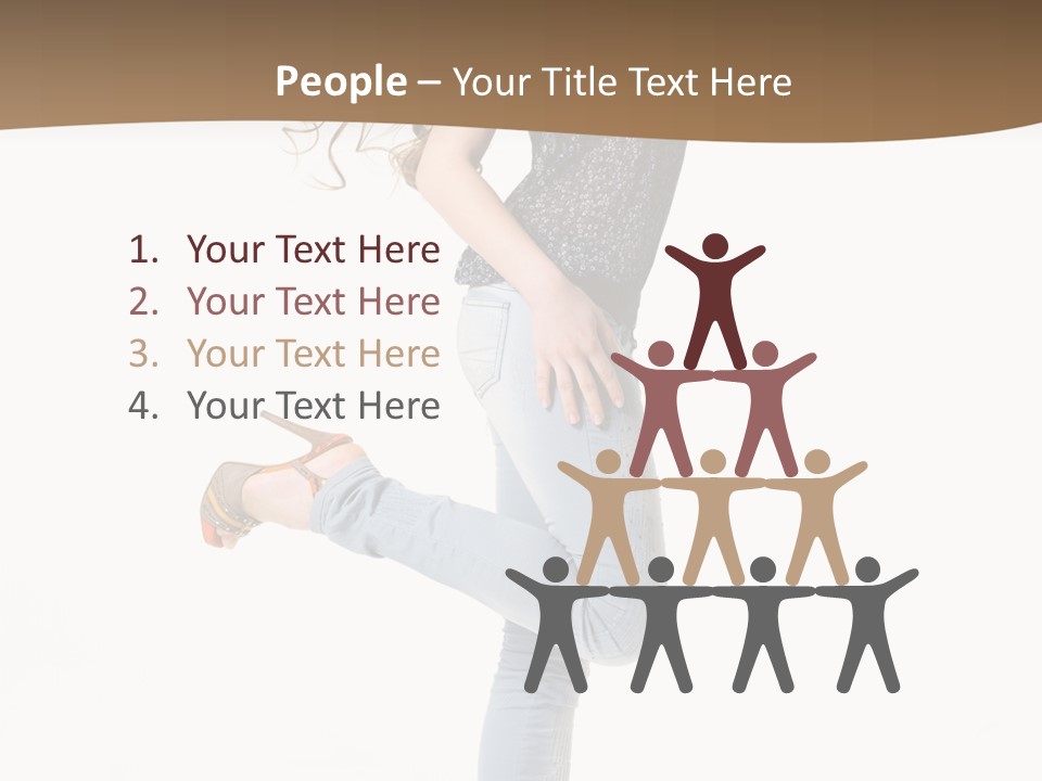 Female Full Sexy PowerPoint Template