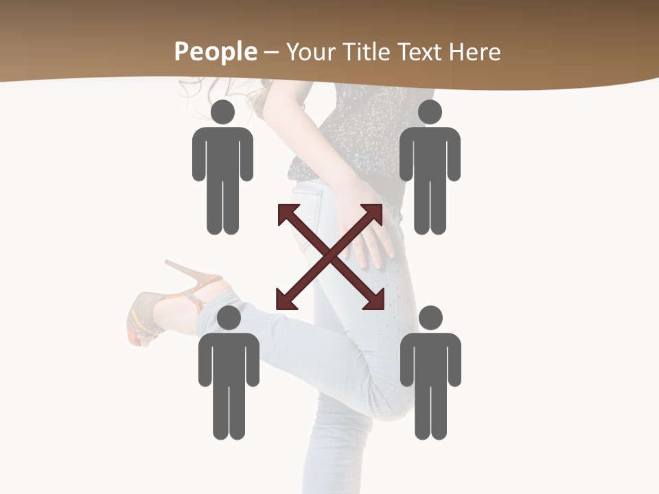 Female Full Sexy PowerPoint Template