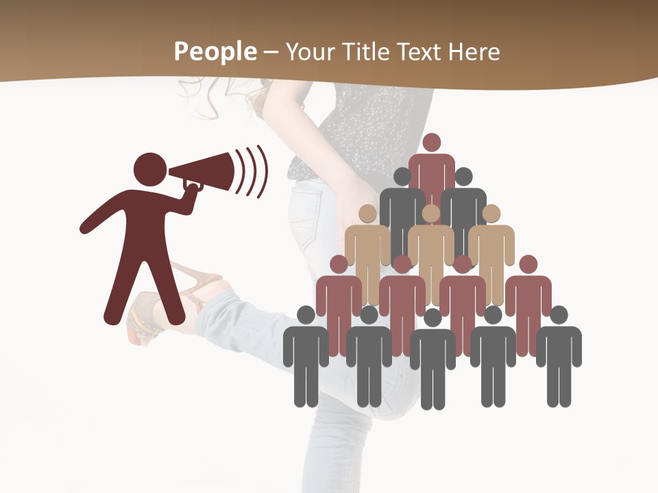 Female Full Sexy PowerPoint Template