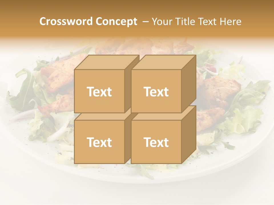 Antipasto Appetiser Fillet PowerPoint Template