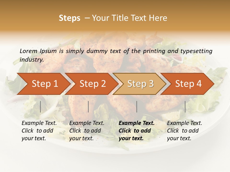 Antipasto Appetiser Fillet PowerPoint Template
