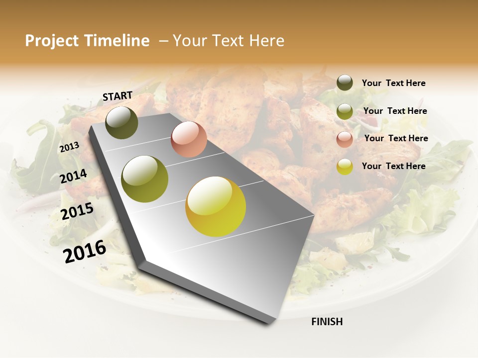 Antipasto Appetiser Fillet PowerPoint Template