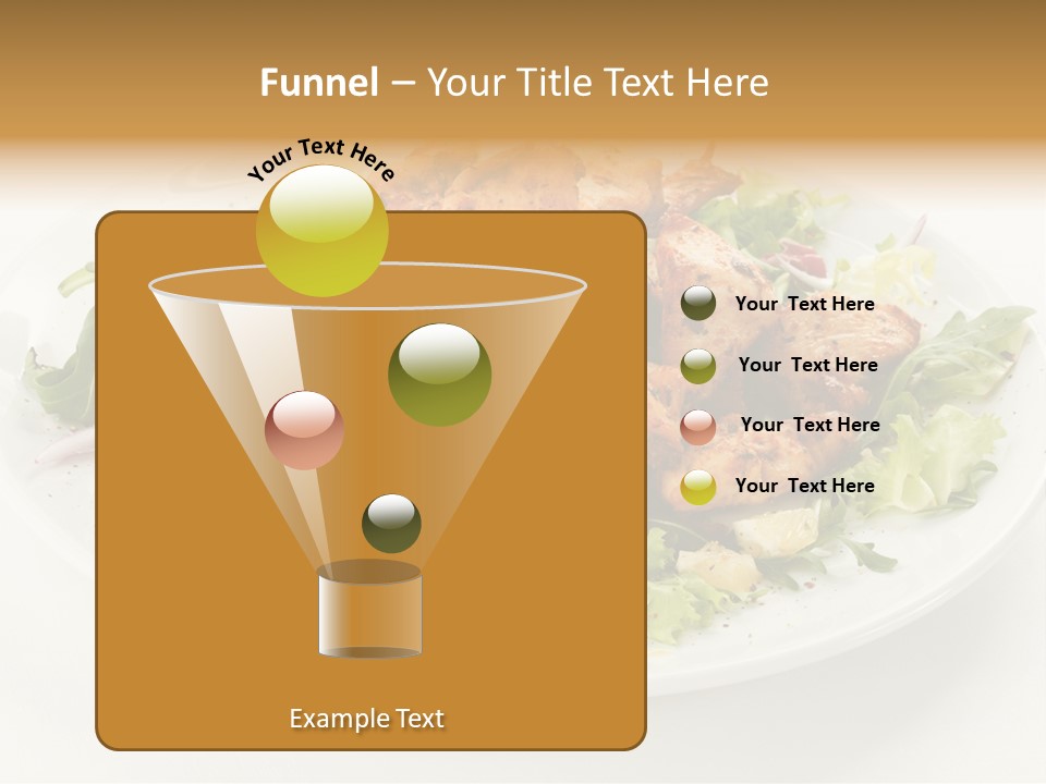 Antipasto Appetiser Fillet PowerPoint Template