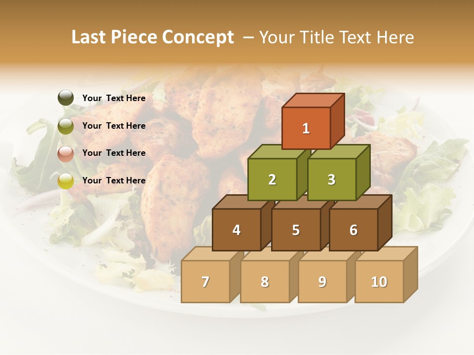Antipasto Appetiser Fillet PowerPoint Template