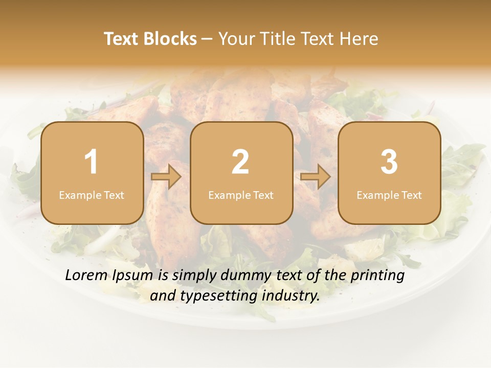 Antipasto Appetiser Fillet PowerPoint Template