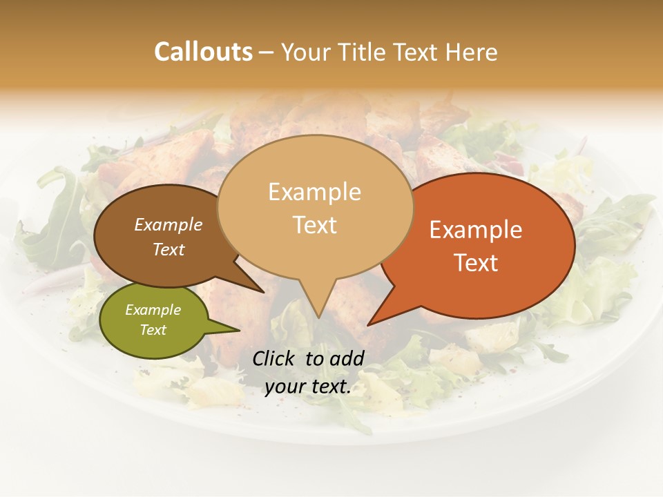 Antipasto Appetiser Fillet PowerPoint Template