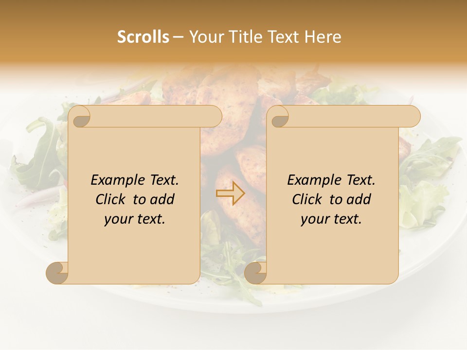 Antipasto Appetiser Fillet PowerPoint Template