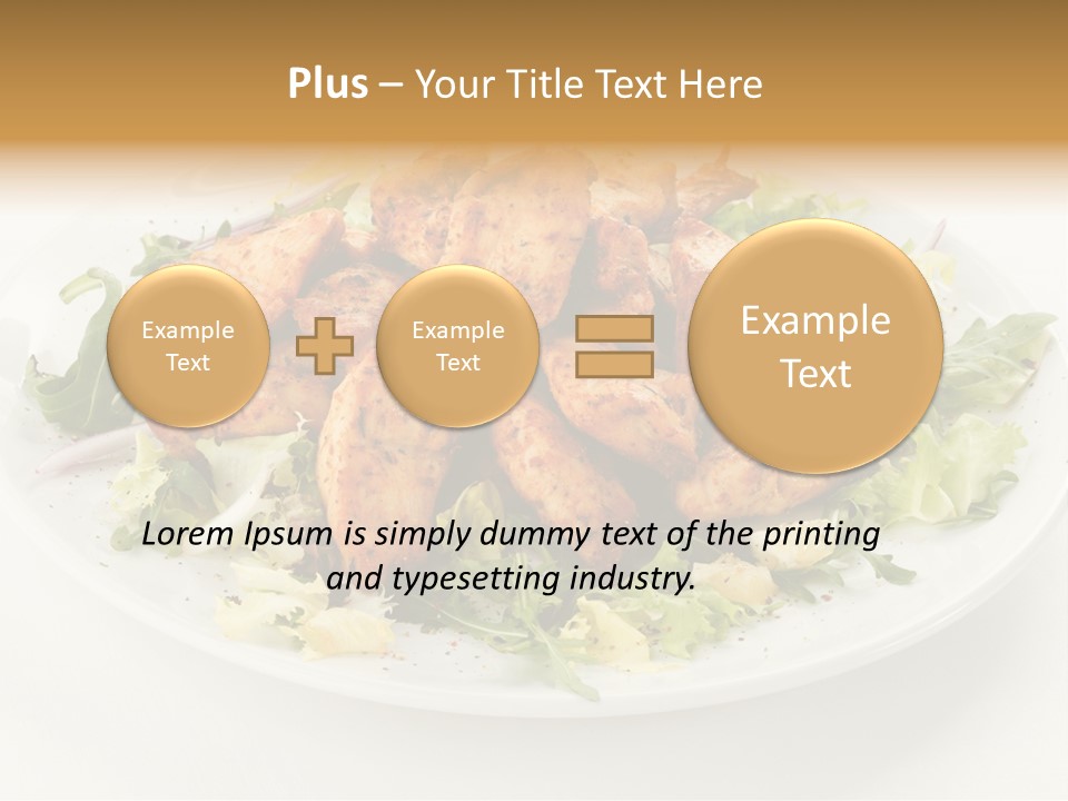 Antipasto Appetiser Fillet PowerPoint Template