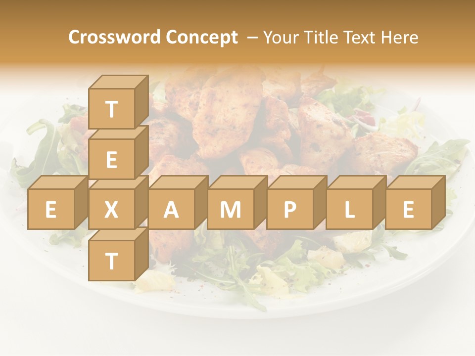 Antipasto Appetiser Fillet PowerPoint Template