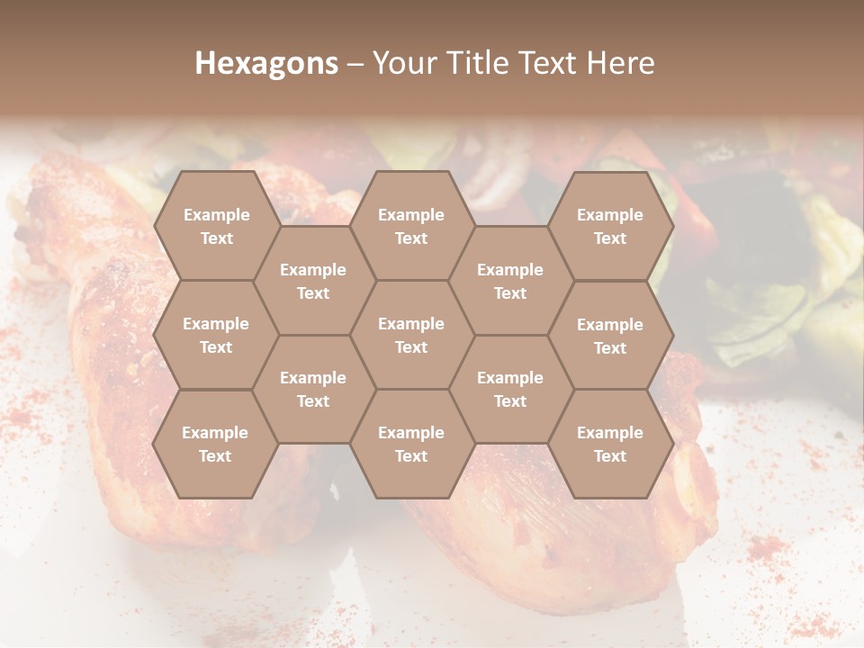 Lunch Lettuce Object PowerPoint Template