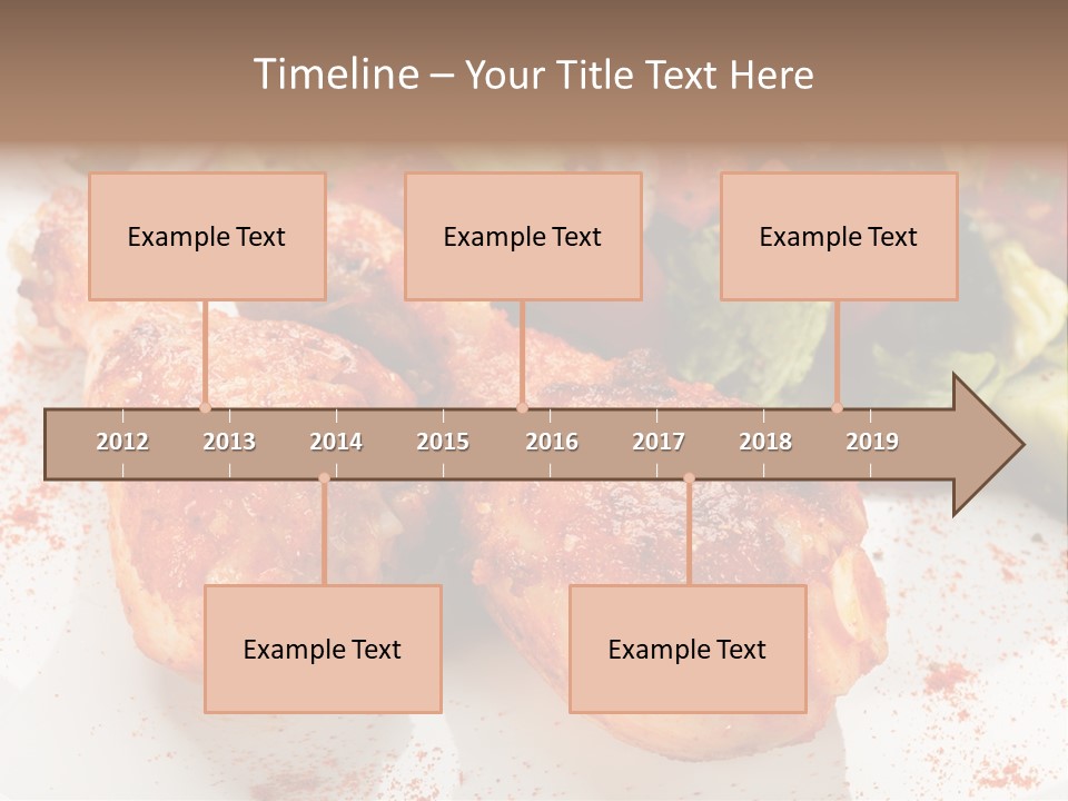 Lunch Lettuce Object PowerPoint Template