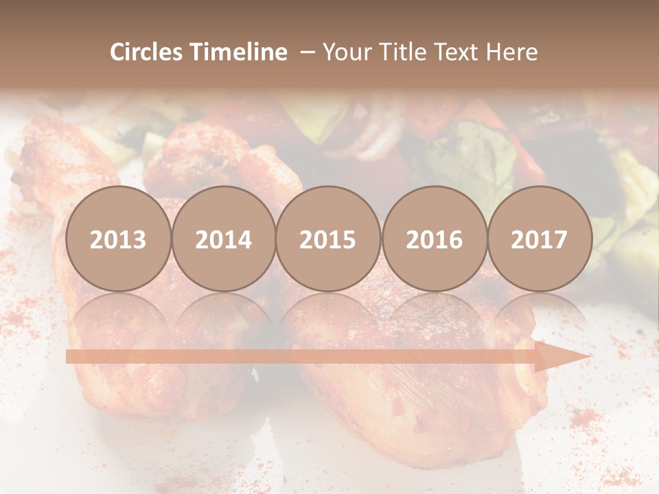 Lunch Lettuce Object PowerPoint Template