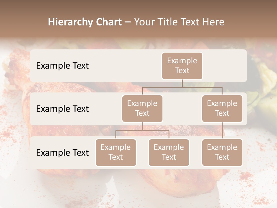 Lunch Lettuce Object PowerPoint Template