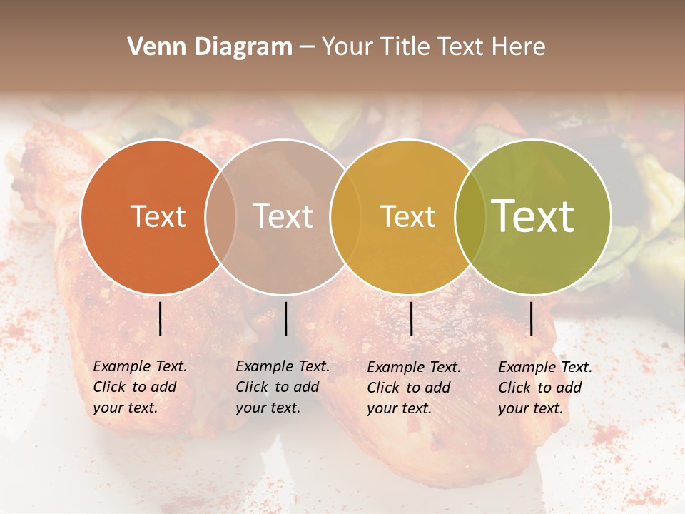 Lunch Lettuce Object PowerPoint Template