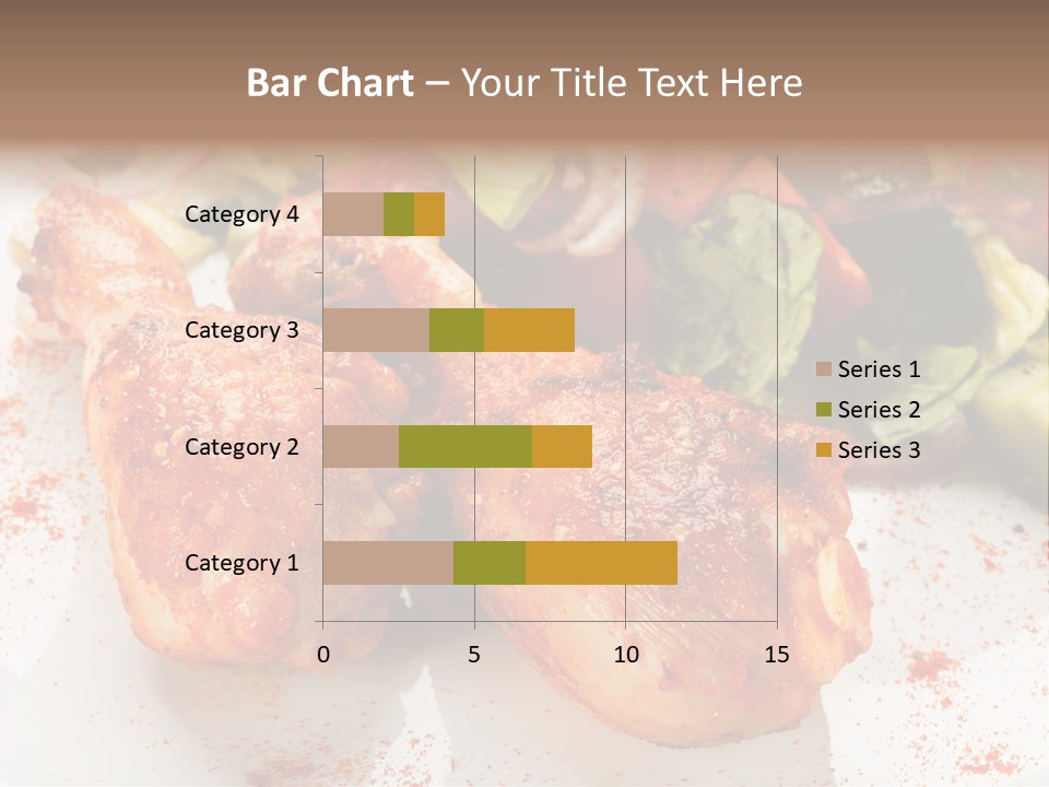 Lunch Lettuce Object PowerPoint Template