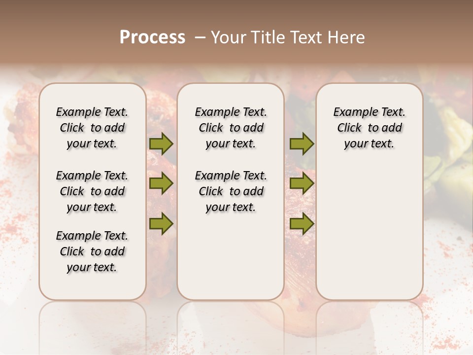 Lunch Lettuce Object PowerPoint Template