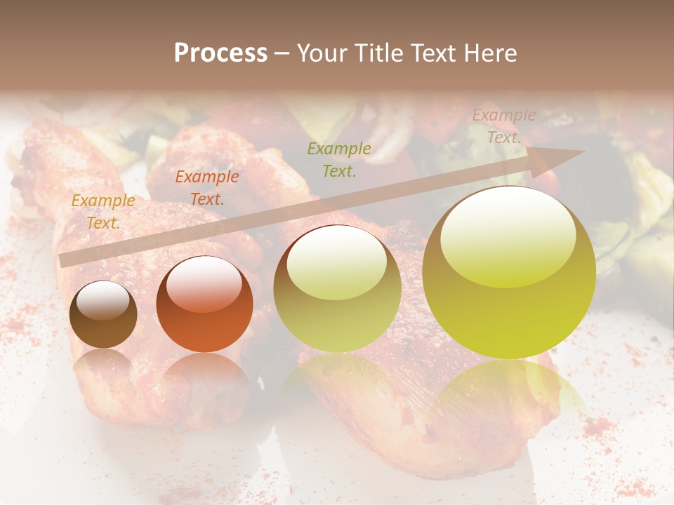 Lunch Lettuce Object PowerPoint Template