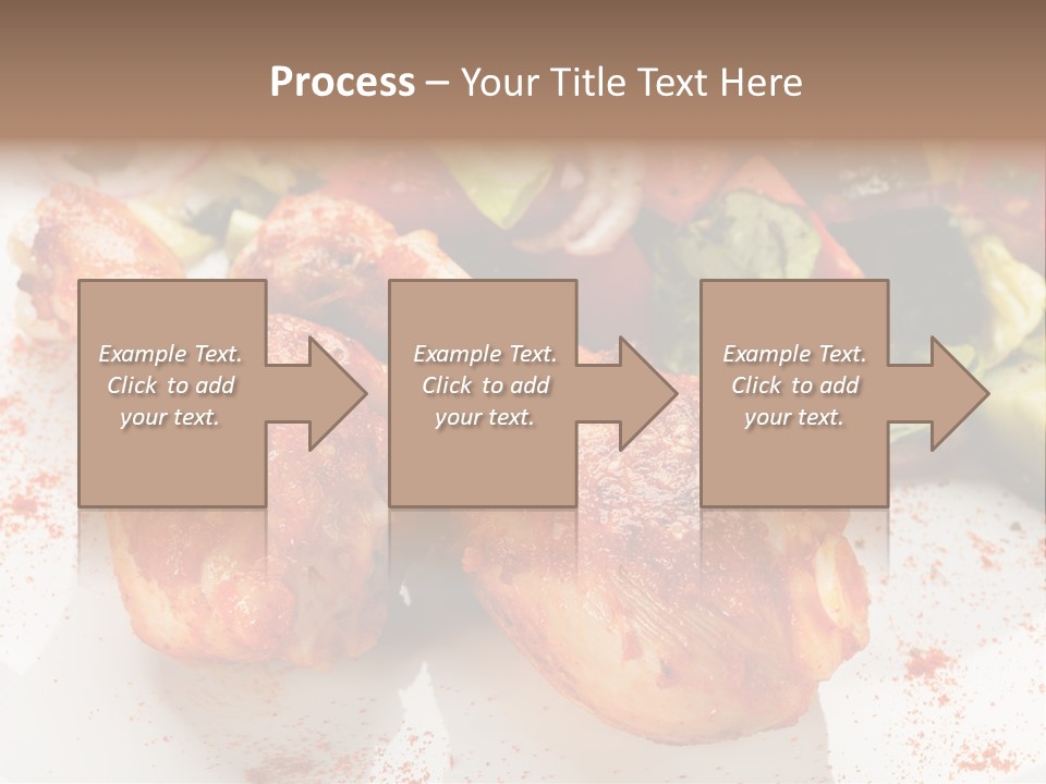 Lunch Lettuce Object PowerPoint Template