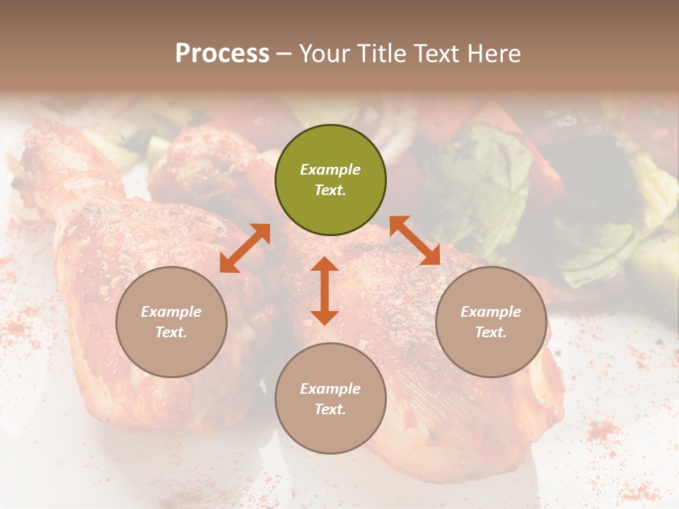 Lunch Lettuce Object PowerPoint Template