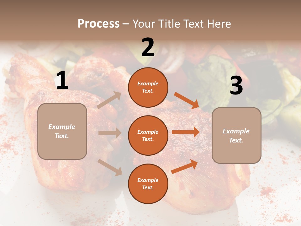 Lunch Lettuce Object PowerPoint Template