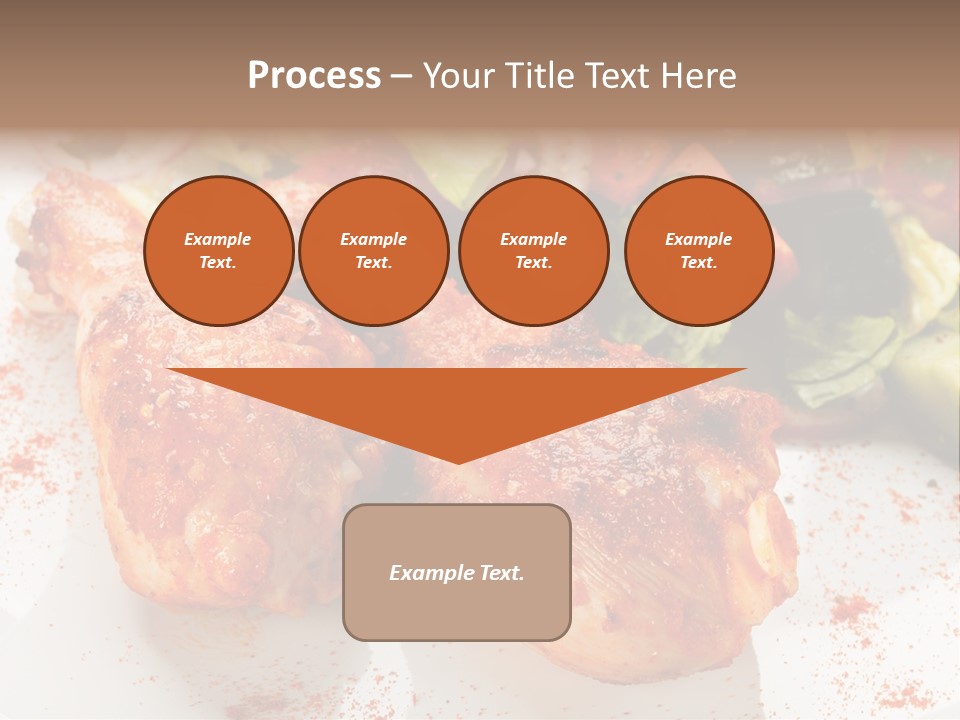 Lunch Lettuce Object PowerPoint Template