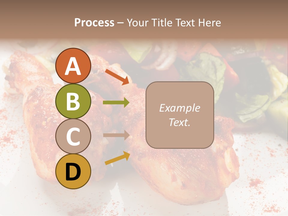 Lunch Lettuce Object PowerPoint Template